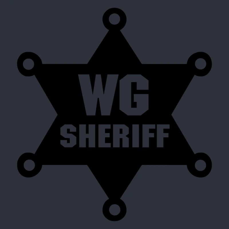 Colocation sheriff ! ! Super devise ! Idée de cadeau" »