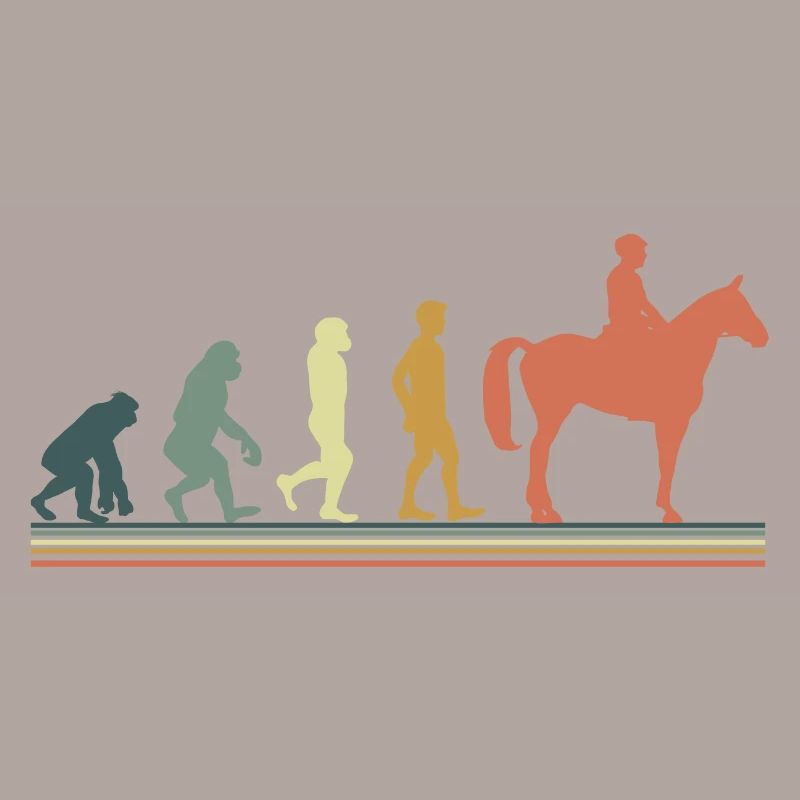 Evolution cheval