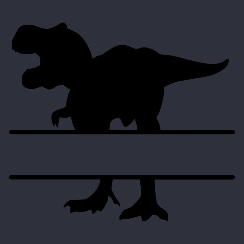 Dinosaurier - eigenen Text, eigener Name, T Rex