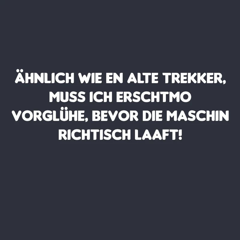 Pfälzer Spruch - Traktor - Geschenk