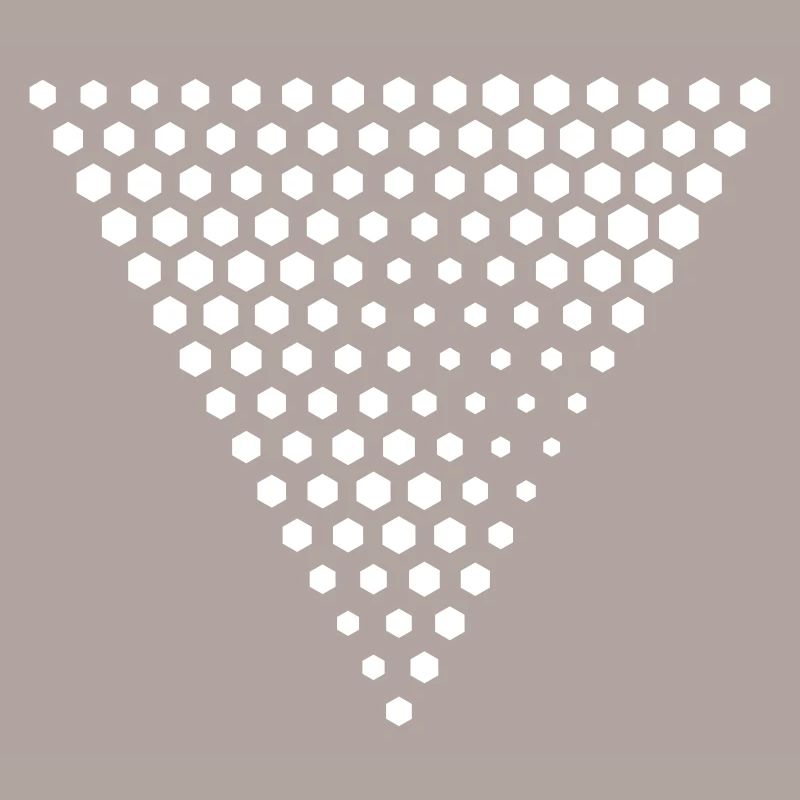 Triangle hexagonal B