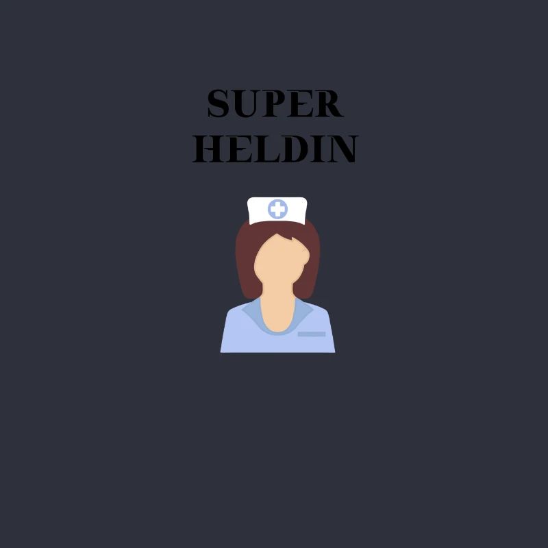 Krankenschwester Superheldin Geschenkidee Heldin