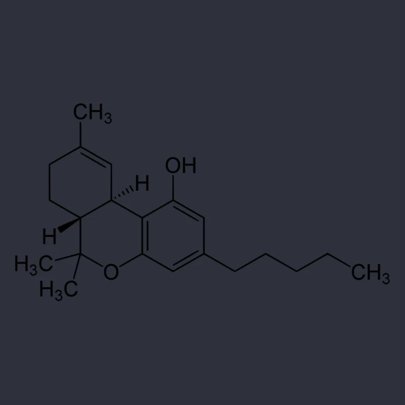 THC structural formula