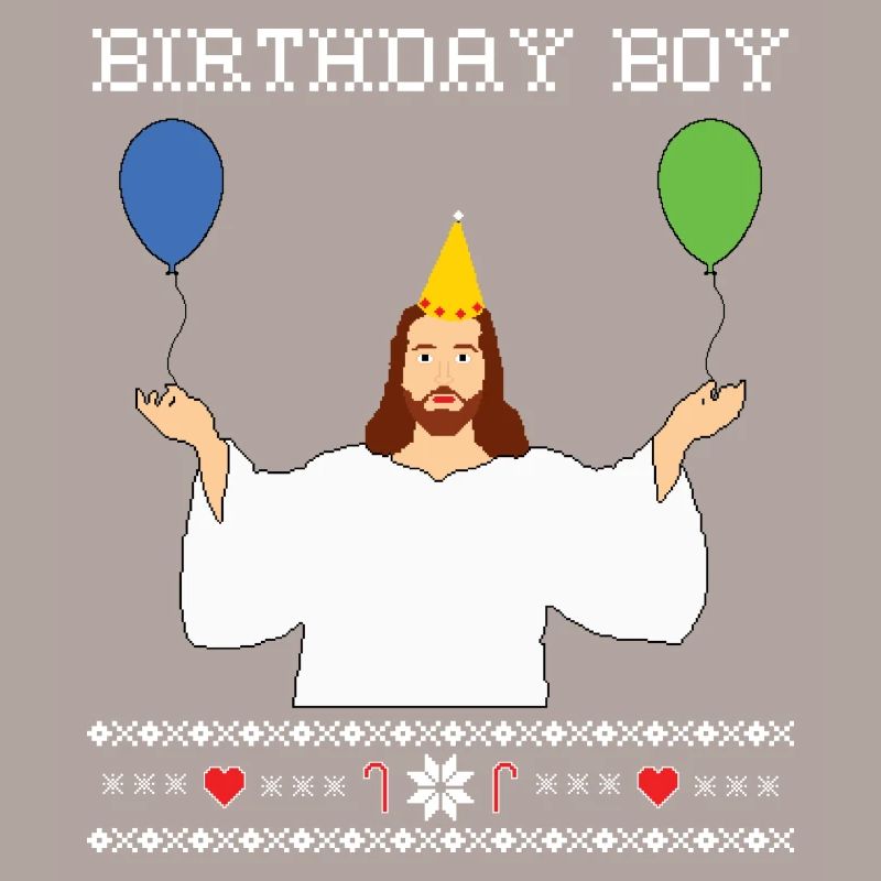 Birthday Boy Jesus - Weihnachtspullover