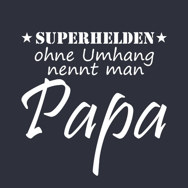 Superheld Papa Geschenkidee