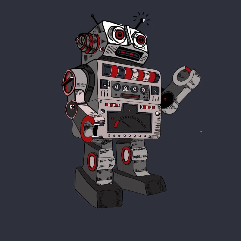 Robby Rob mr. robot scifi android jouet retro pc