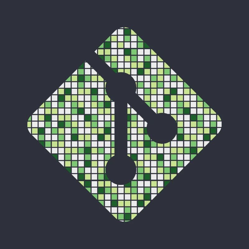 Git Logo im Github Style