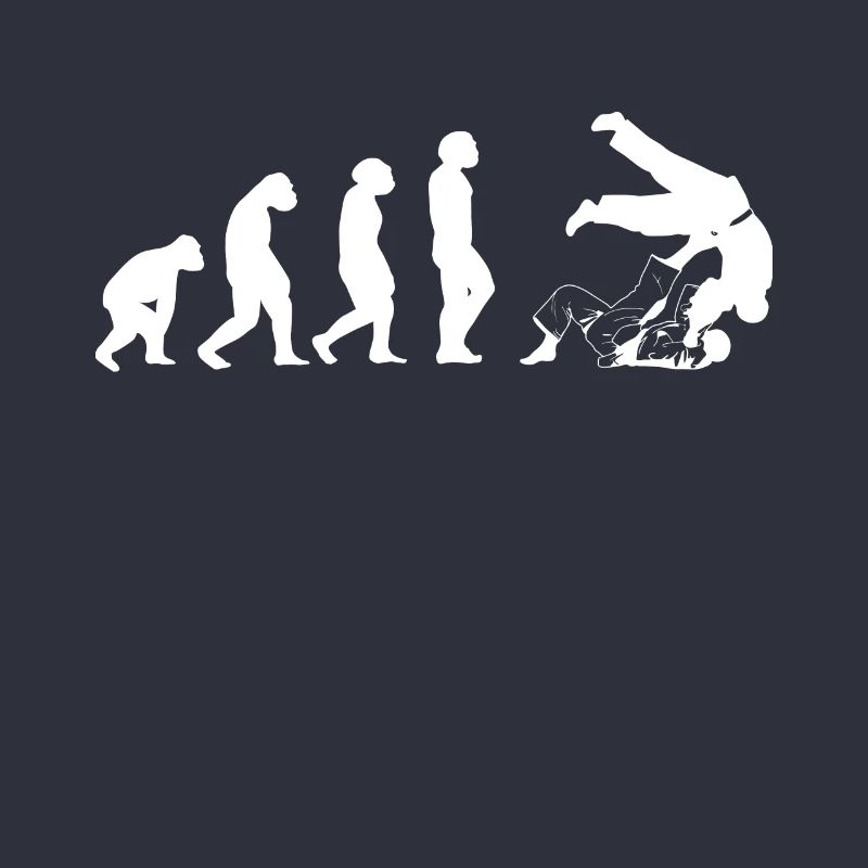 Judo Evolution cool judoka retro gift