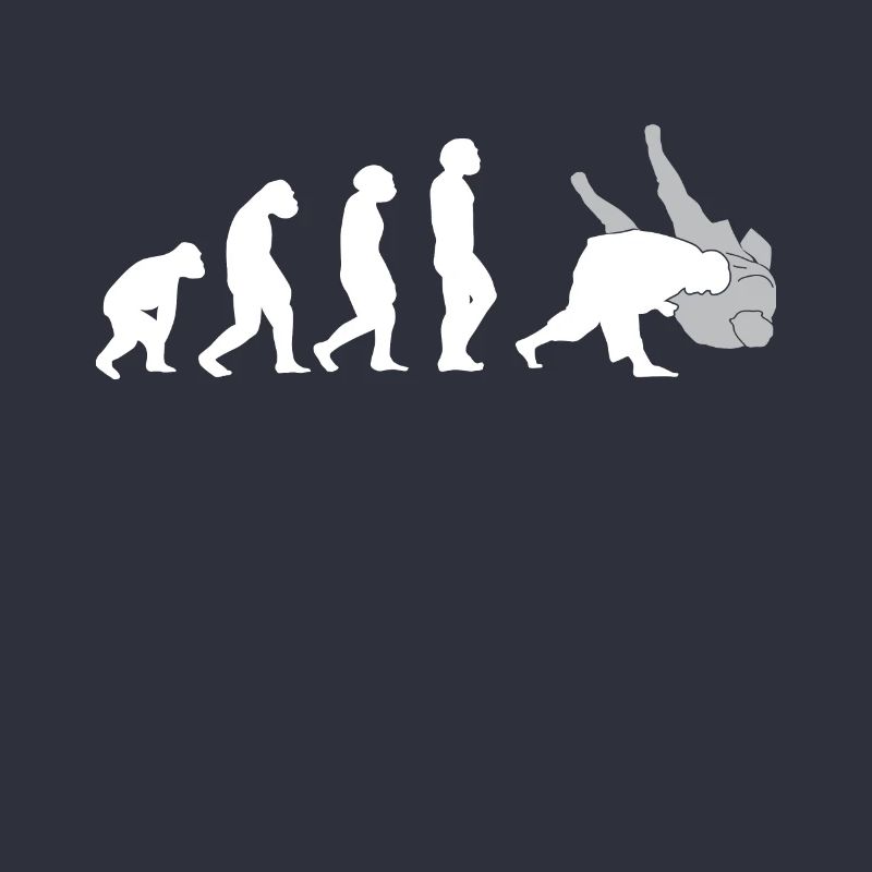 Judo Evolution cool judoka retro gift
