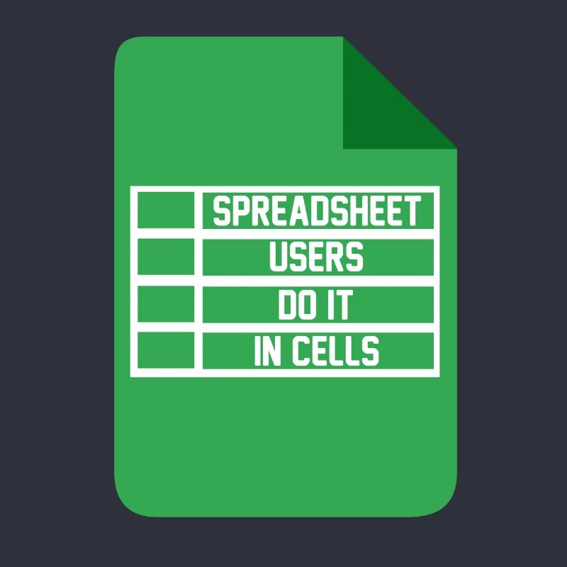 Les utilisateurs de feuilles de calcul le font dans les cellules Comptable Excel