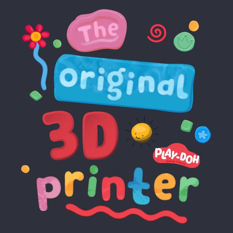 Play-Doh Knete, Der Originale 3D-Drucker