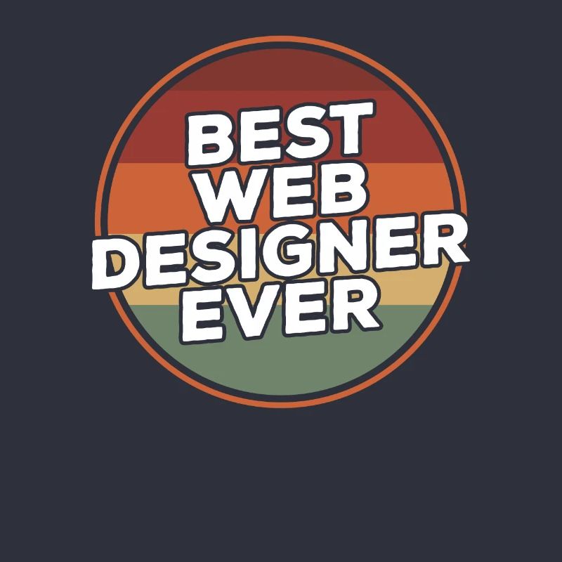 Vintage Bester Webdesigner aller Zeiten Programmierung