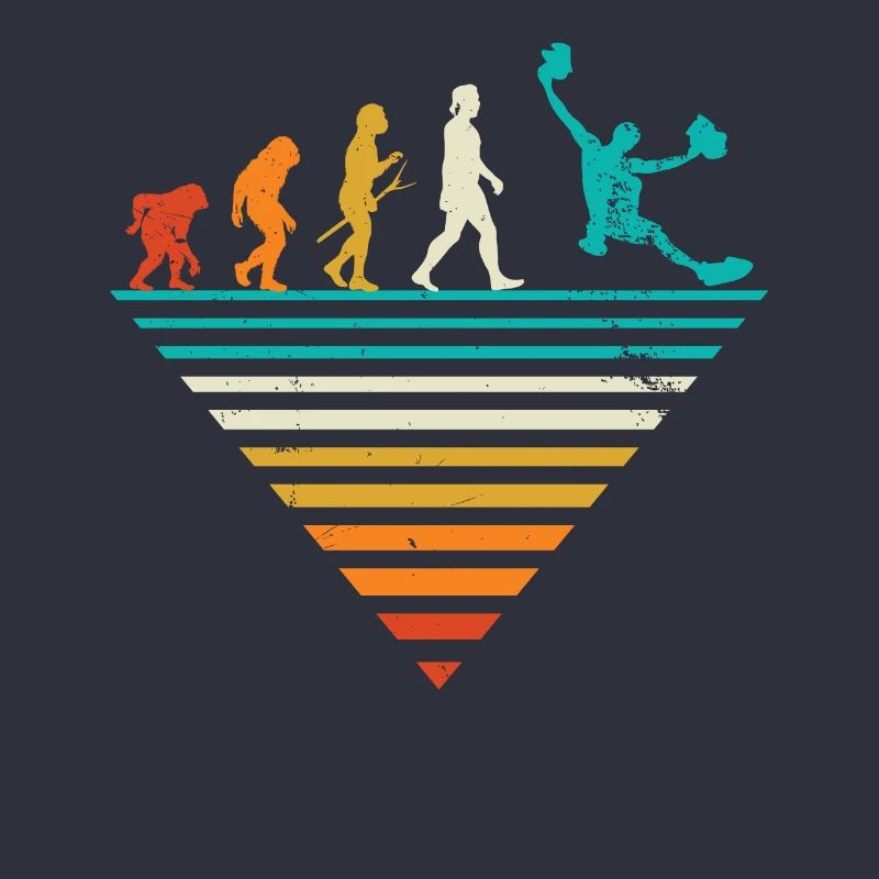 Menschliche Evolution - Vintage Bouldern