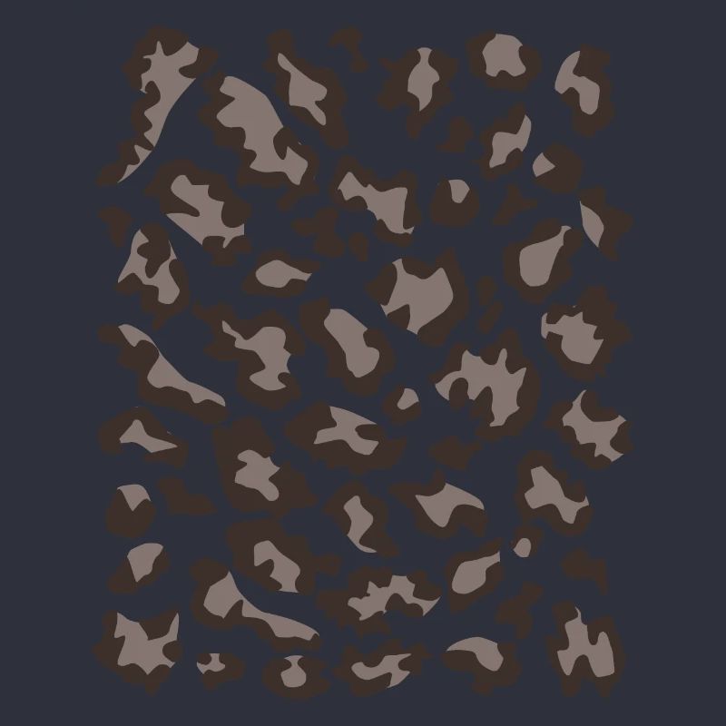 Snow leopard pattern dark