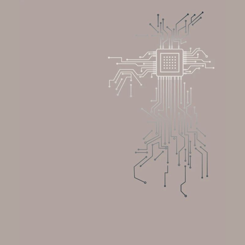 PCB circuit boards layout CPU heart computer admin