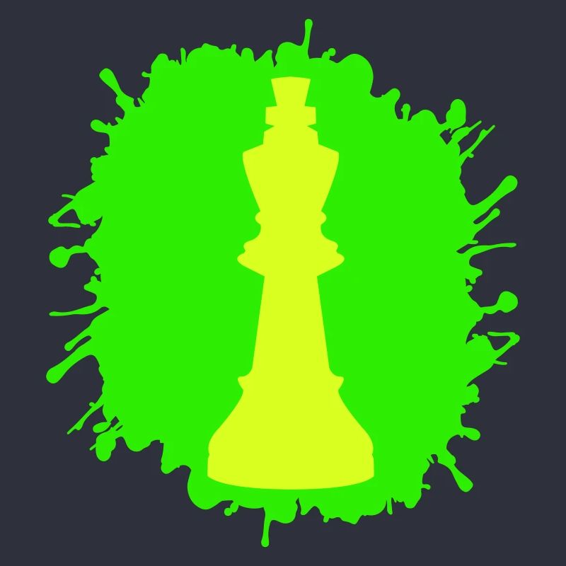 Roi d’échecs éclaboussé 1