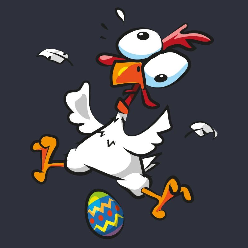 Easter Crazy Chicken Easter Egg Chickens