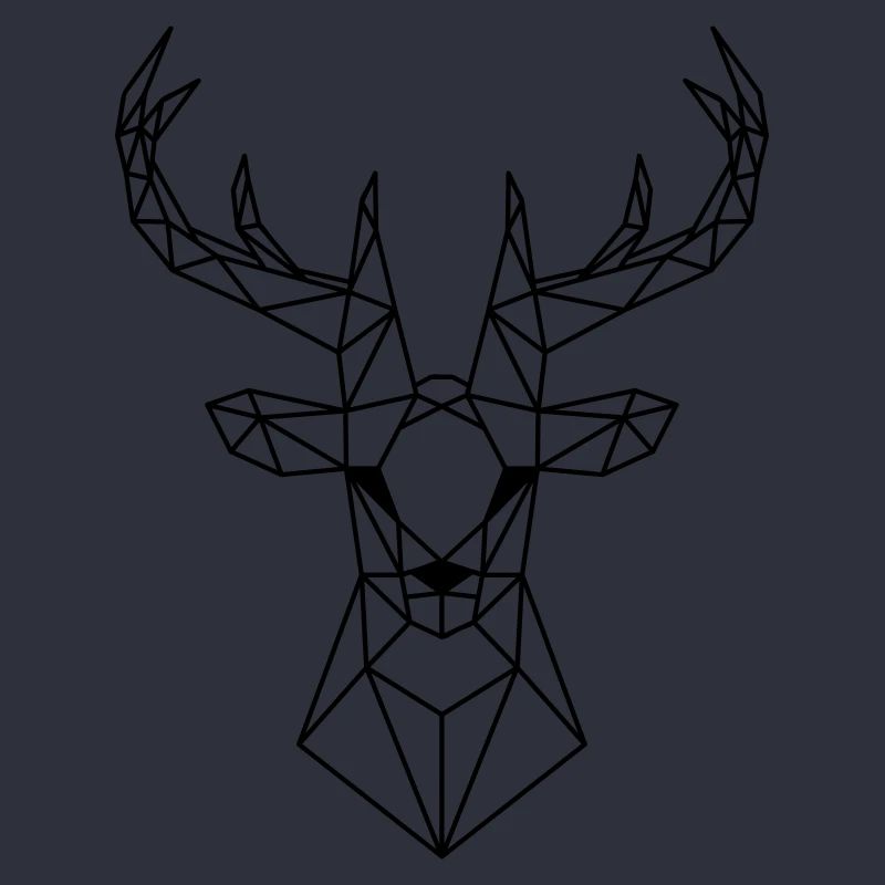 Hirsch Low Poly Hirsch Low Polygon Hirsch Kopf