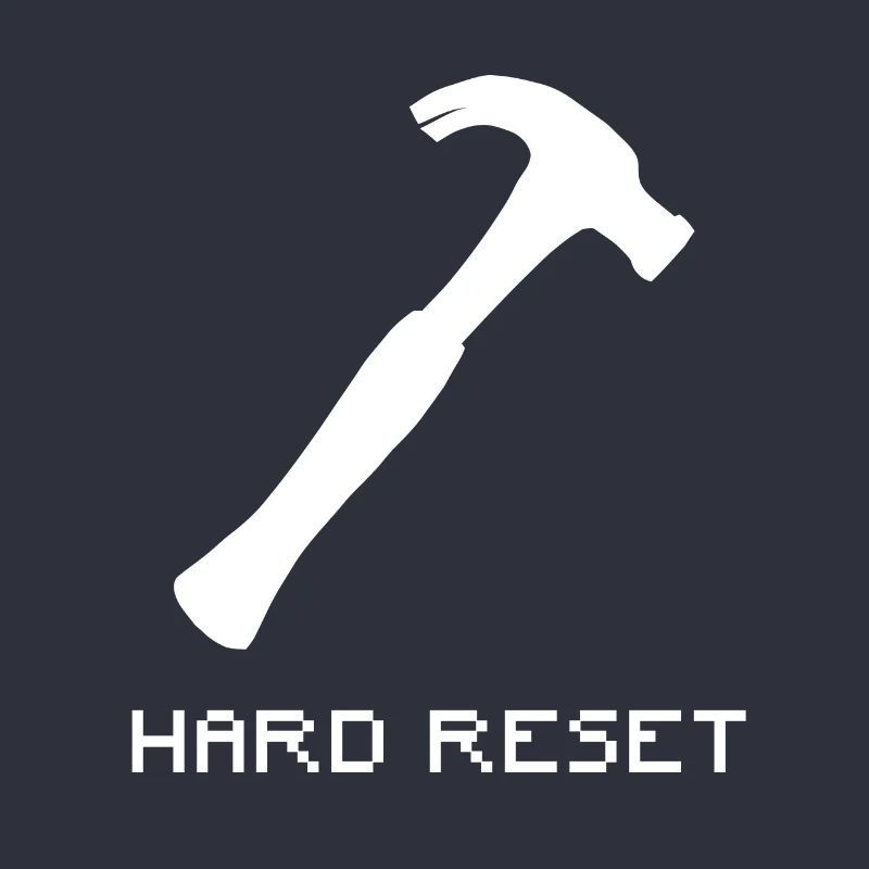 Support informatique - Réinitialisation matérielle