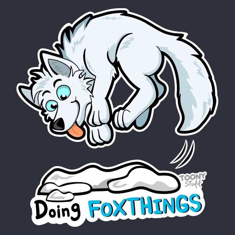 Polarfuchs Doing Foxthings