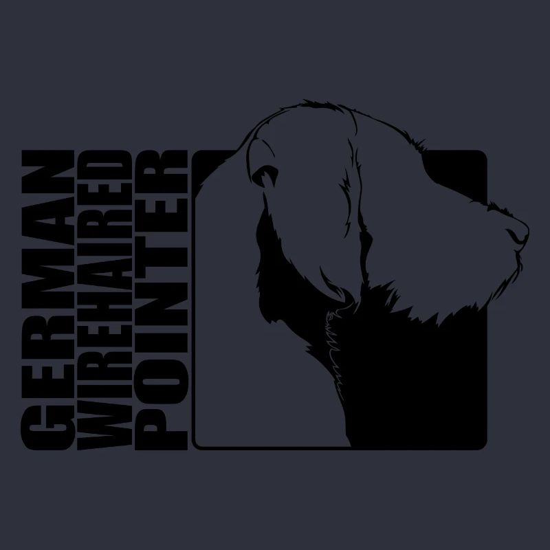 German Wirehaired Pointer Profil Jagdhund Wilsigns