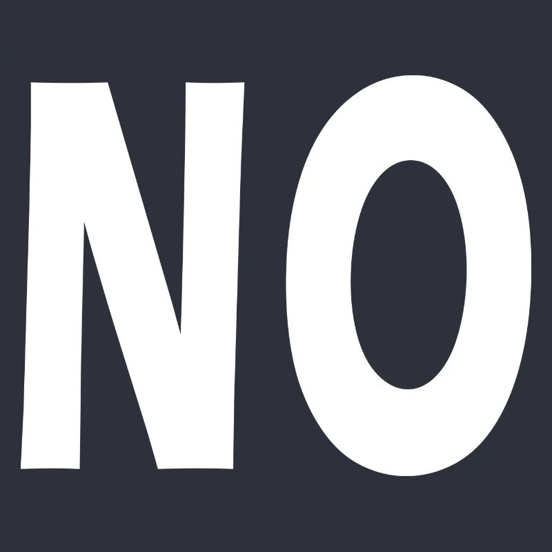 No