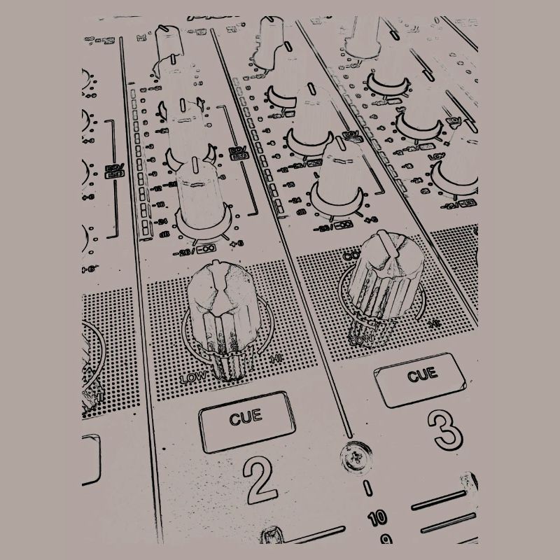 DJ Mixer Knobs