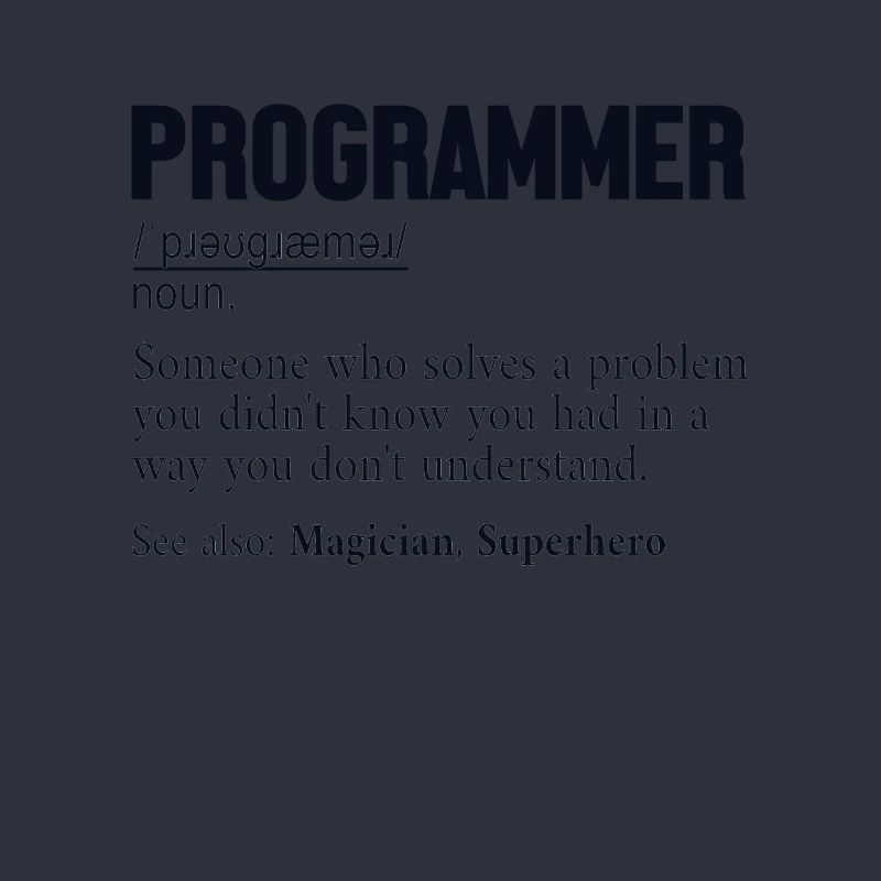 Programmer Definition Softwareentwickler Coder