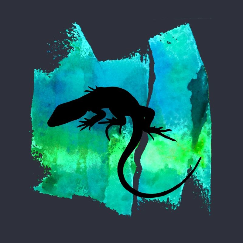 Lizard Eidechse T Shirt