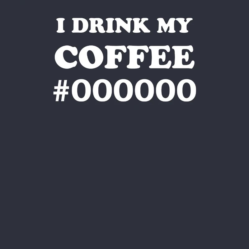 Coffee Black Nerd Programmer IT Web Designer