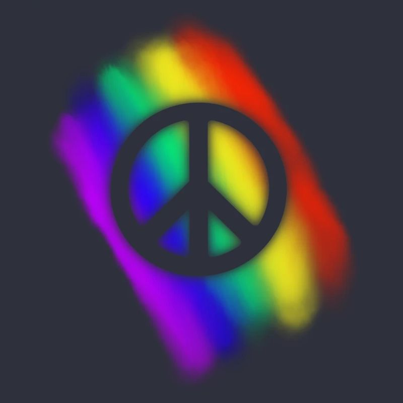 Regenbogen Peace