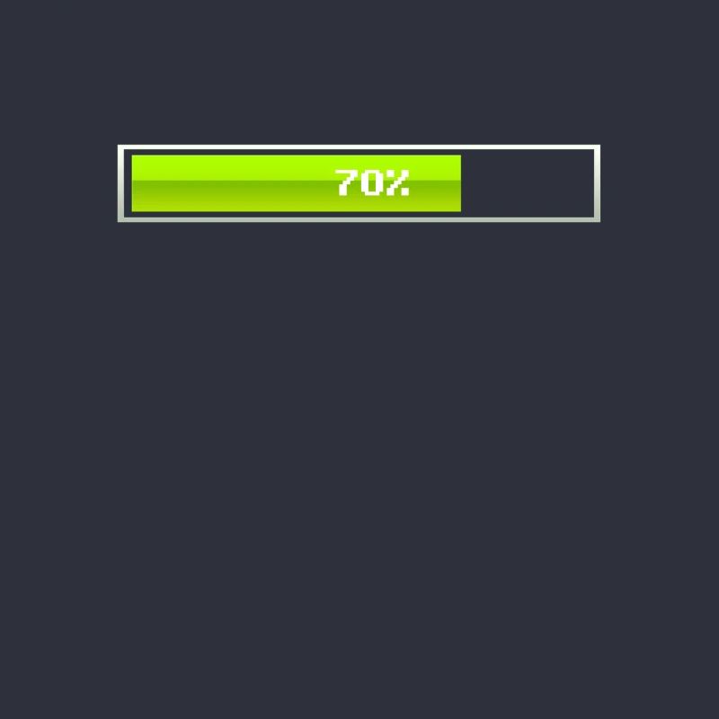 Loading bar is loading