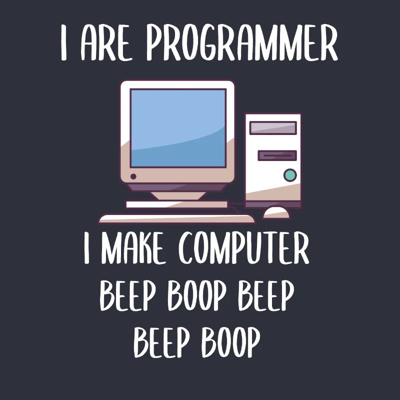 Je suis programmeur en programmation