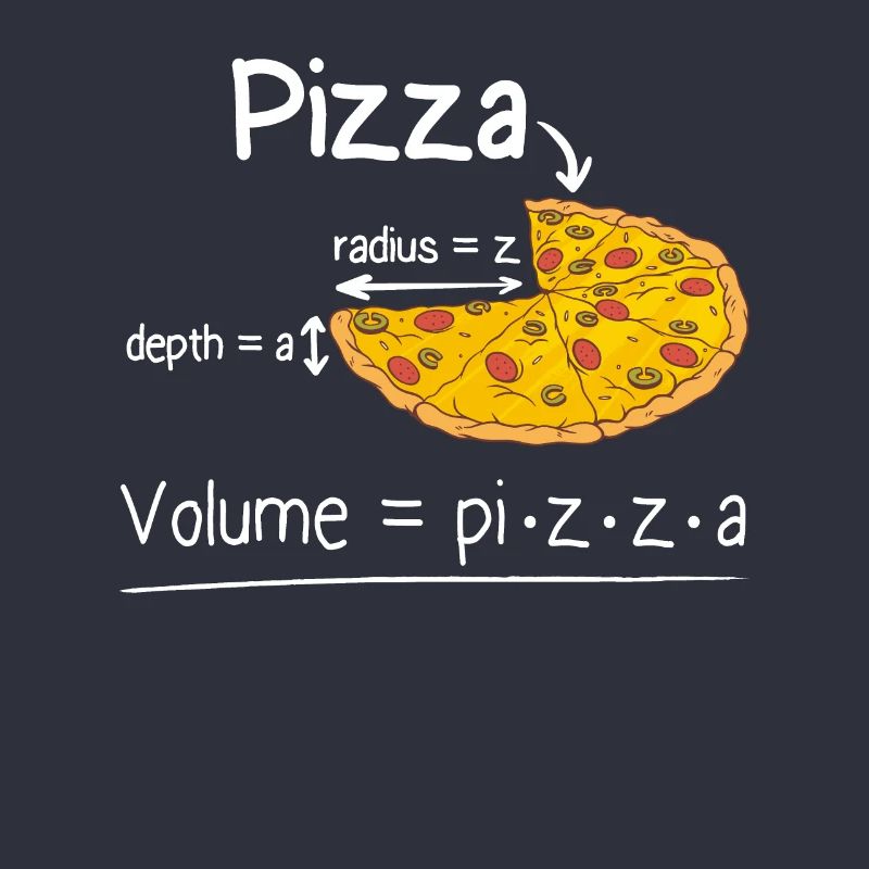 Formula Funny Pizza and Math Meme Math Teacher