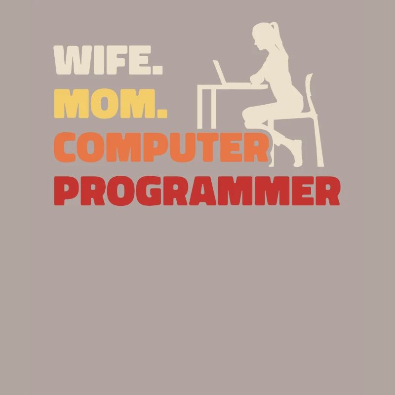 Entwickler Coder Programmierer Ehefrau