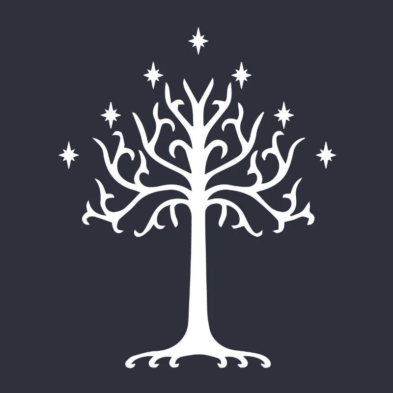 White tree