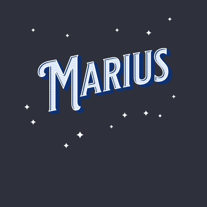 Marius' name personalized