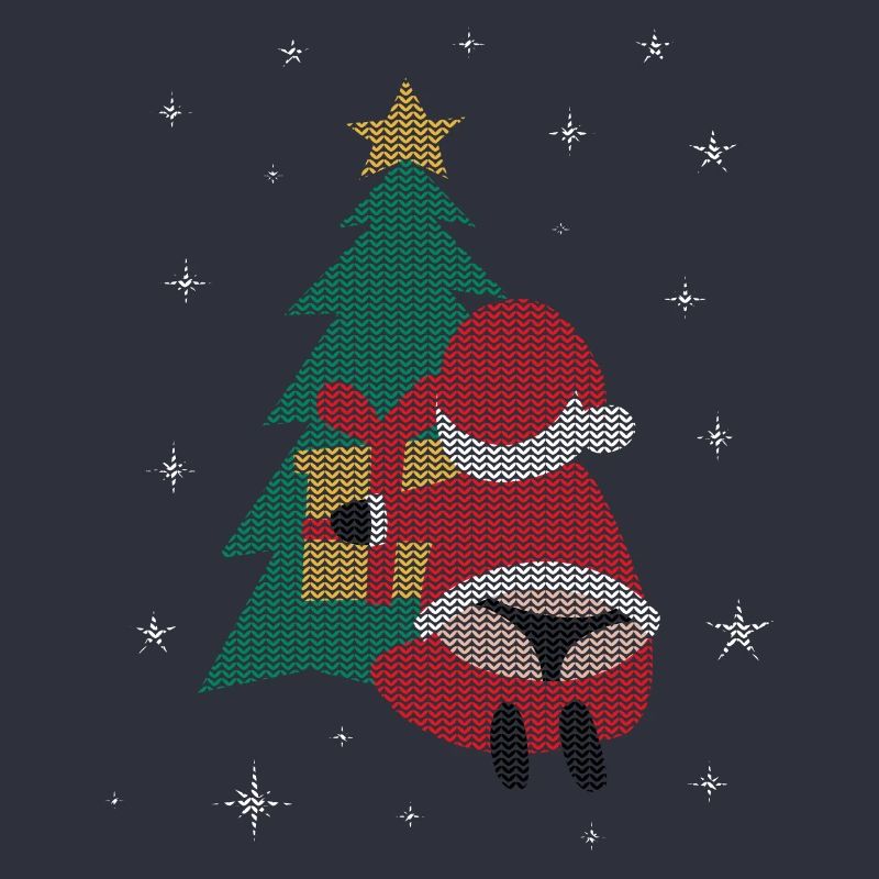 Moche pull noël string string père noël