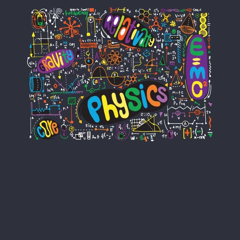 Physics math formula nerd professor teacher tutor