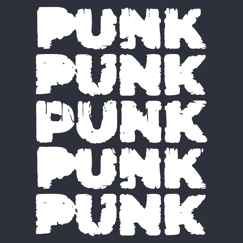 Mutiges Punk-Logo