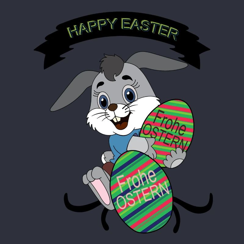 HAPPY EASTER, Easter , Coloured Easter Eggs