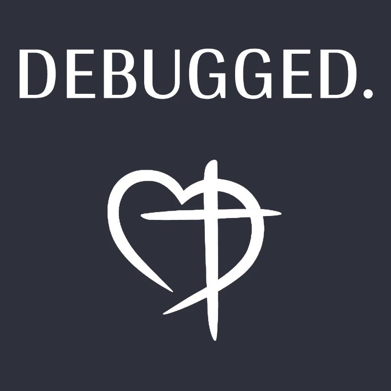 DEBUGGED - Backprint (weiss)