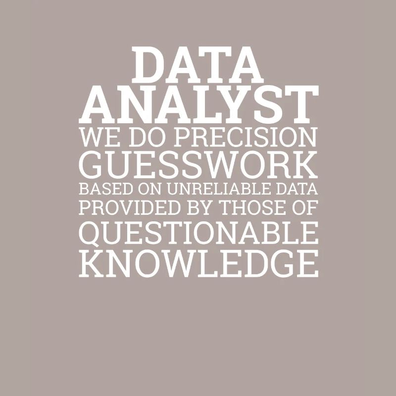 "Data Analyst Guesswork | Data Scientist"