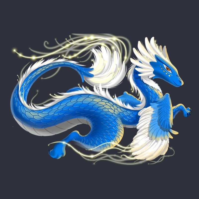 Magischer coole Luft Drache - Drachen der Elemente