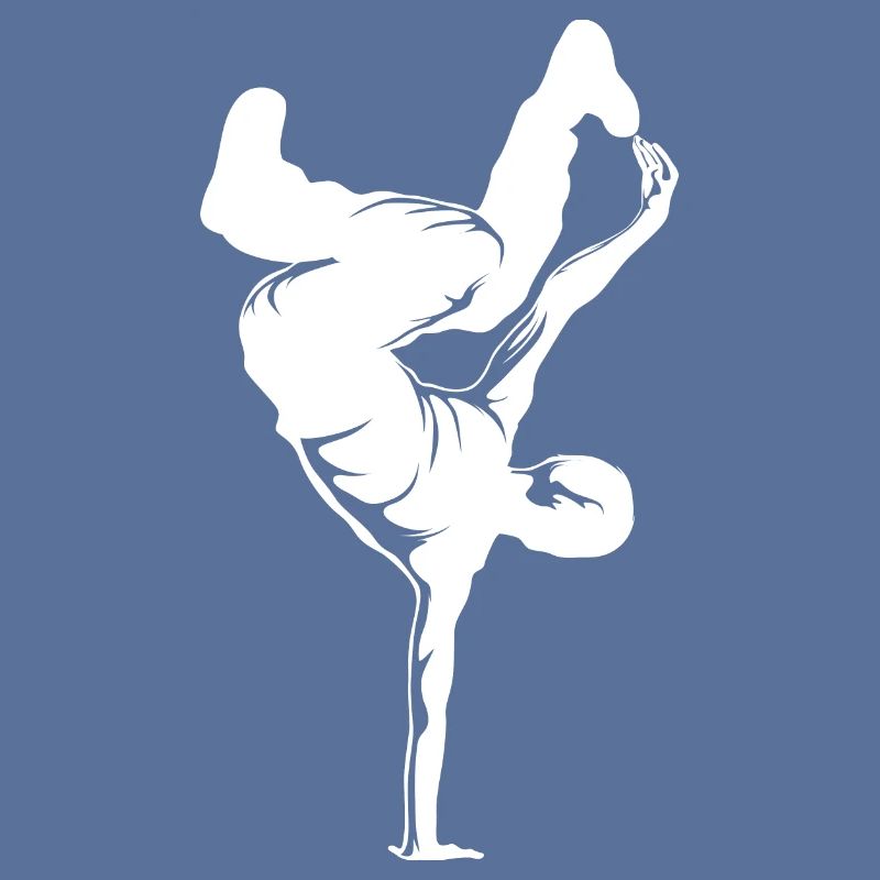 Breakdance Silhouette