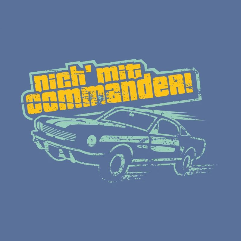 Nich' mit Commander lustiger Spruch