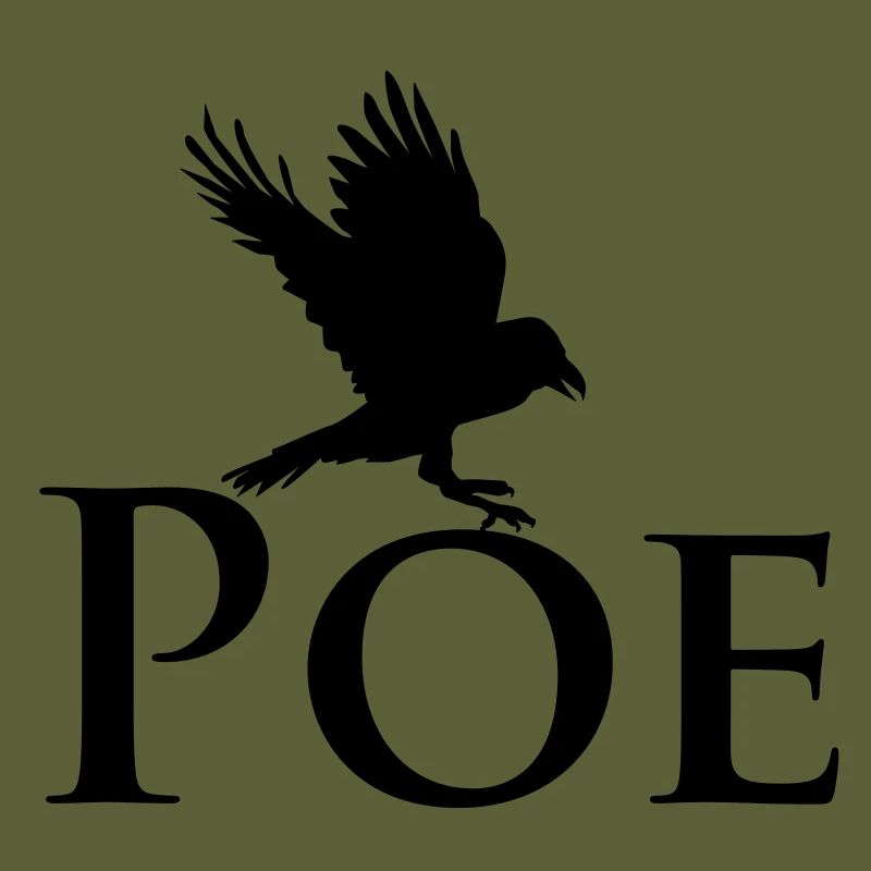 POE Rabe flattert