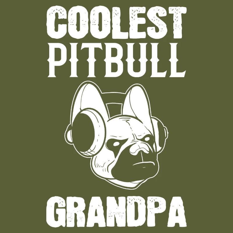 Coolste Pitbull Opa Hundewanderer Geschenk