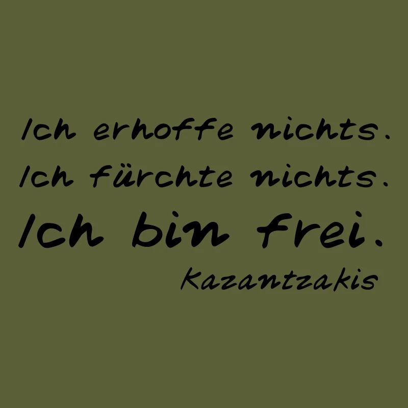 Kazantzakis - Ich bin frei!