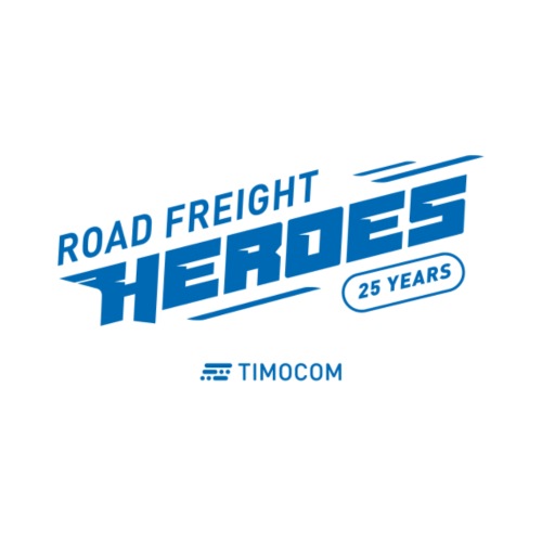 RoadFreightHeroes Logo BLUE - Männer Premium Hoodie
